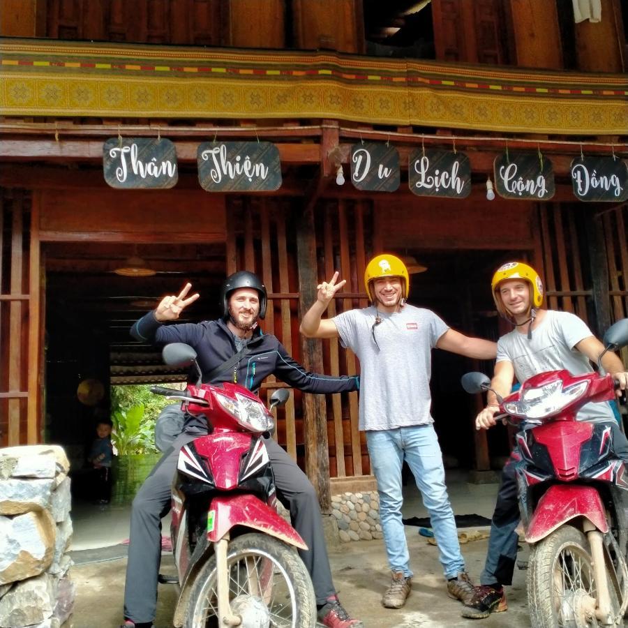 Du Gia Homestay Friendly Làng Cac Exterior foto